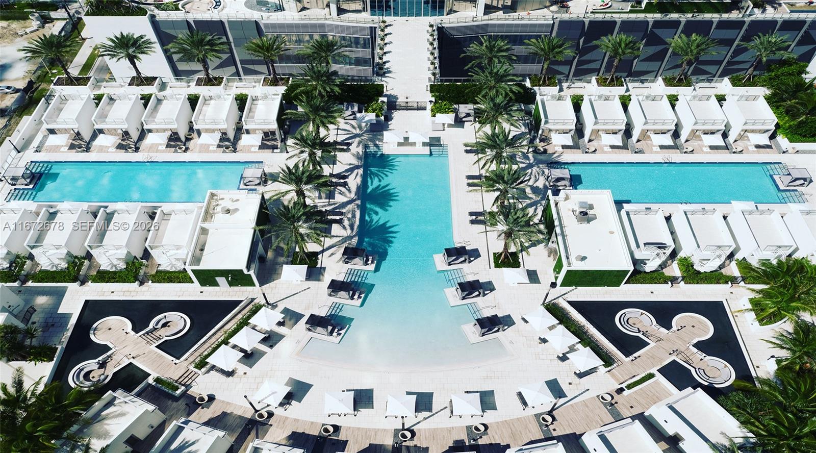 Miami Downtown aerial view